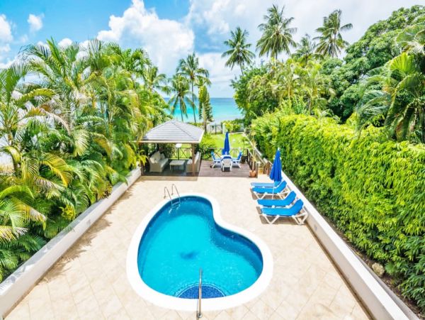 Ocean Views Barbados Vacation Pool Home Five Bedrooms