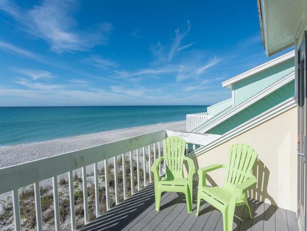 Two-Story Vacation Rental with Gulf Views