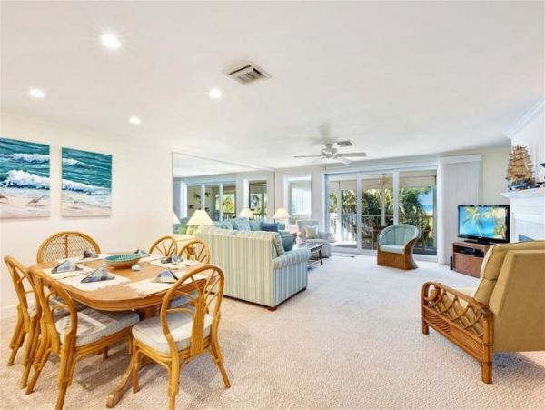 Boca Grande Beachfront 3 Bedroom Townhome with Gulf Views