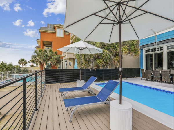 Oceanfront Hilton Head Vacation Pool Home Seven Bedroom