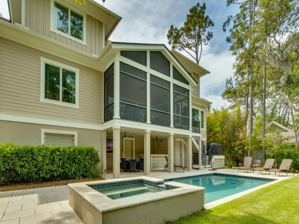 Hilton Head Vacation Pool Home - Short Walk to Beach
