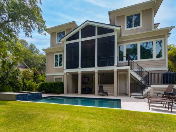 Hilton Head Vacation Pool Home - Short Walk to Beach