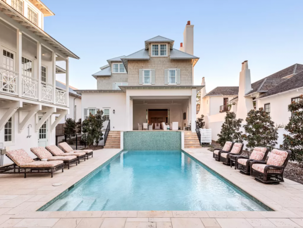 Gorgeous 5 Bedroom Vacation Pool Home in Rosemary Beach