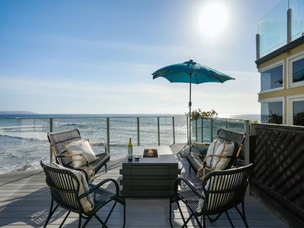 Oceanfront Two Bedroom Rental Home in La Jolla Ocean Views