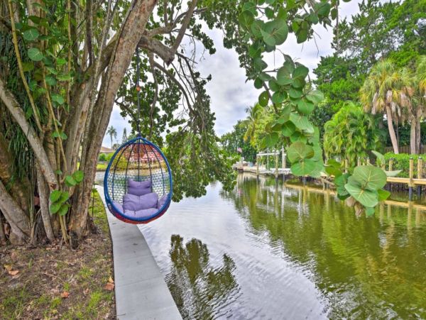 Canal-Front Vacation Rental in Sarasota with Pool & Dock