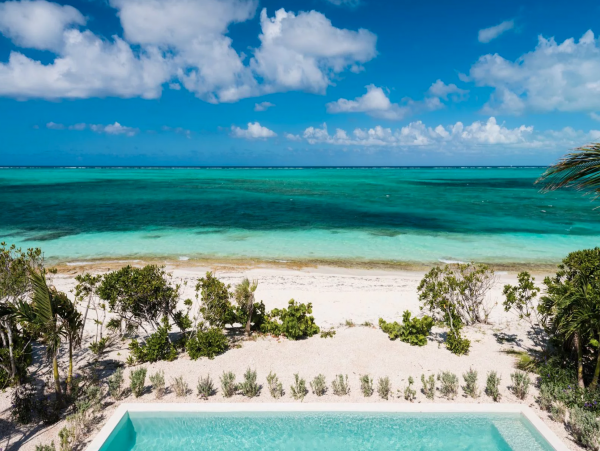 Turks & Caicos Beachfront 2 Bedroom Pool Villa on Grace Bay