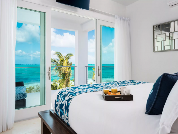 Turks & Caicos Beachfront 2 Bedroom Pool Villa on Grace Bay