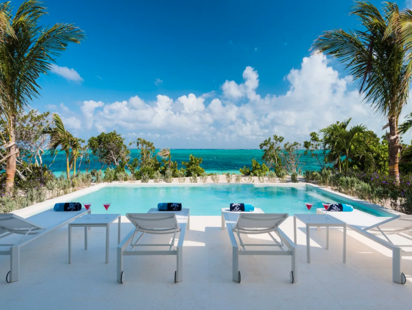 Turks & Caicos Beachfront 2 Bedroom Pool Villa on Grace Bay