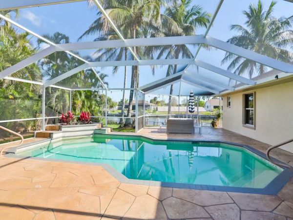 Canal-Front Vacation Home with Pool & Dock in Cape Coral