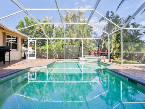 Canal-Front Vacation Home with Pool & Dock in Cape Coral