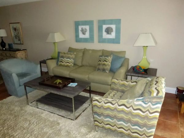 Siesta Key Two Bedroom Rental Condo with Beach Across the Street
