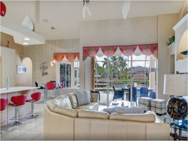 Cape Coral Vacation Pools Home Four Bedroom