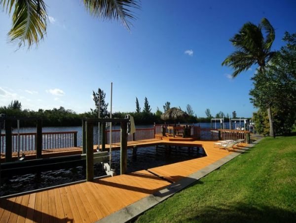 Canal-Front Three Bedroom Vacation Home