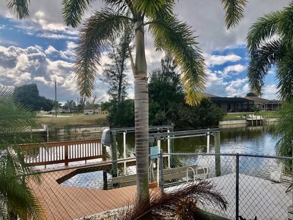 Canal-front Three Bedroom Pool Vacation Home in Cape Coral