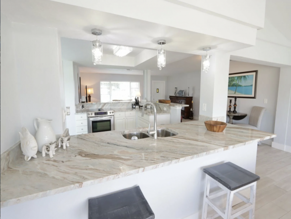 Cape Coral Two Bedroom Waterfront Setting