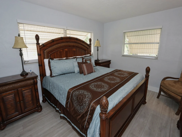 Cape Coral Two Bedroom Waterfront Setting
