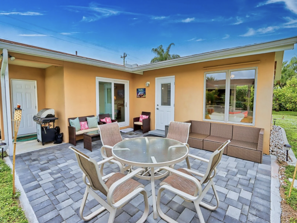 Cape Coral Two Bedroom Waterfront Setting