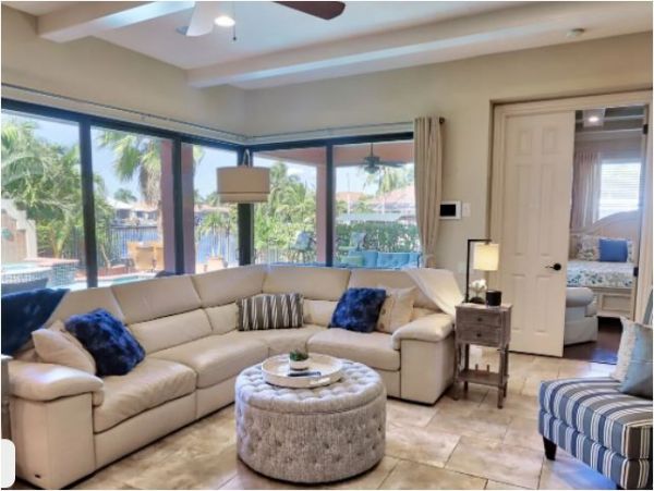 Stunning Cape Coral Vacation Pool Home Six Bedroom