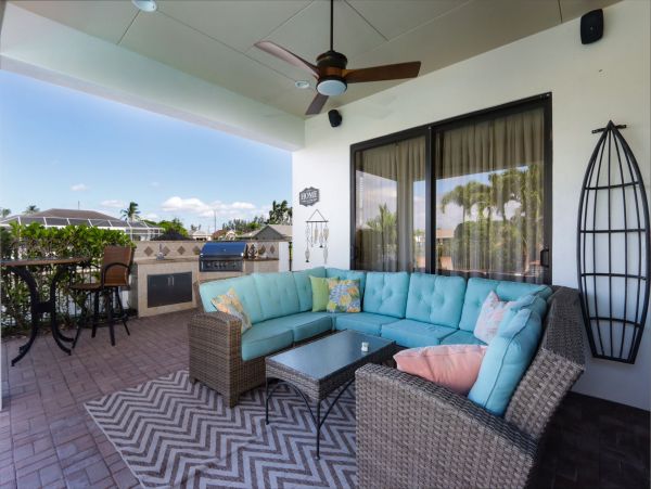 Stunning Cape Coral Vacation Pool Home Six Bedroom