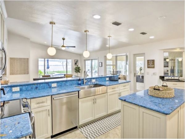 Water Views Cape Coral Vacation Pool Home Four Bedrooms
