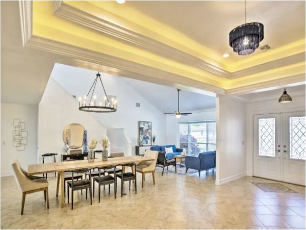 Water Views Cape Coral Vacation Pool Home Four Bedrooms