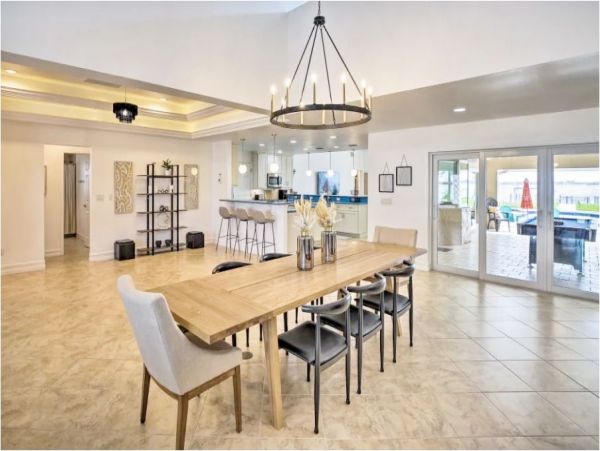 Water Views Cape Coral Vacation Pool Home Four Bedrooms