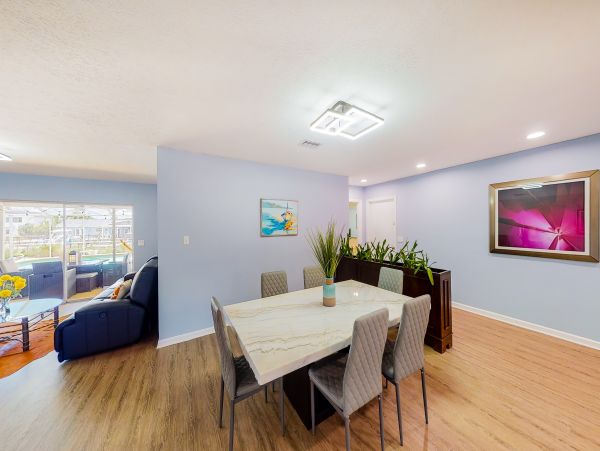 Dog friendly house with water views and beach access