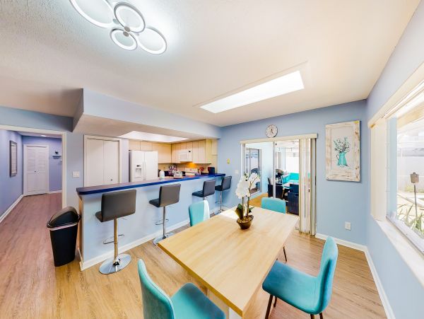 Dog friendly house with water views and beach access