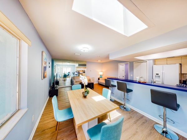 Dog friendly house with water views and beach access