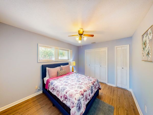 Dog friendly house with water views and beach access