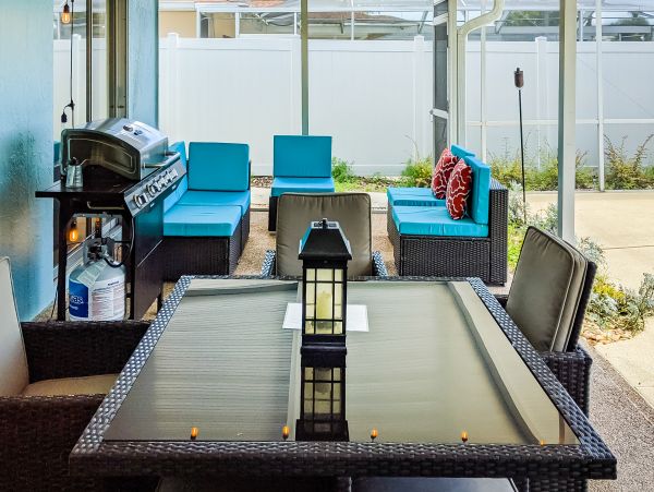 Dog friendly house with water views and beach access