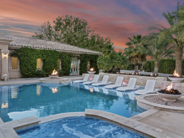 Luxury Eight Bedroom Indio Vacation Rental Estate