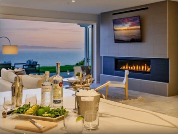 Full Ocean Views Santa Barbara Vacation Home Four Bedrooms