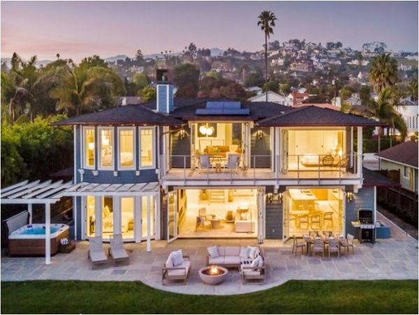 Full Ocean Views Santa Barbara Vacation Home Four Bedrooms
