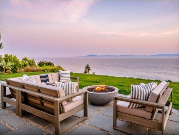 Full Ocean Views Santa Barbara Vacation Home Four Bedrooms