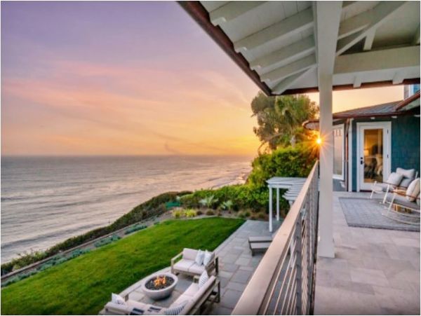 Full Ocean Views Santa Barbara Vacation Home Four Bedrooms