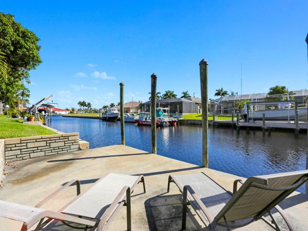 Cape Coral Vacation Home Three Bedroom Water Views