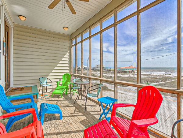 Five bedroom beach home