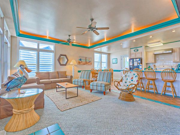 Five bedroom beach home