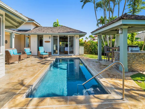 Three Bedroom Home in Koloa with Private Pool Sleeps Six