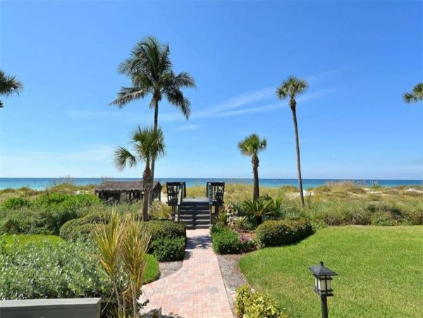Longboat Key Full Gulf View Beach Condo 2 Bedrooms Plus Office