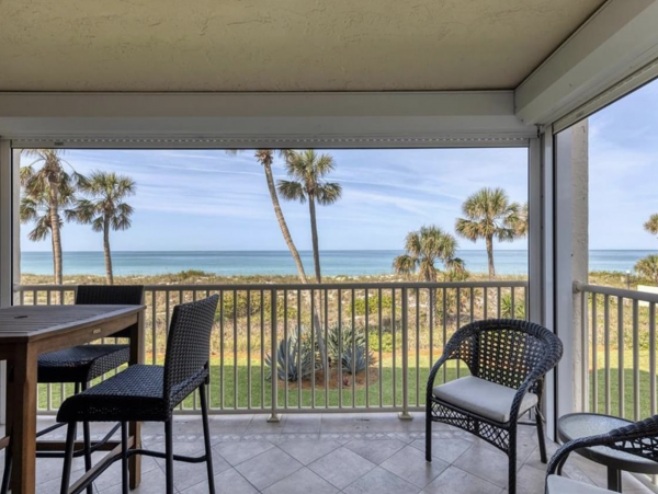 Longboat Key Full Gulf View Beach Condo 2 Bedrooms Plus Office