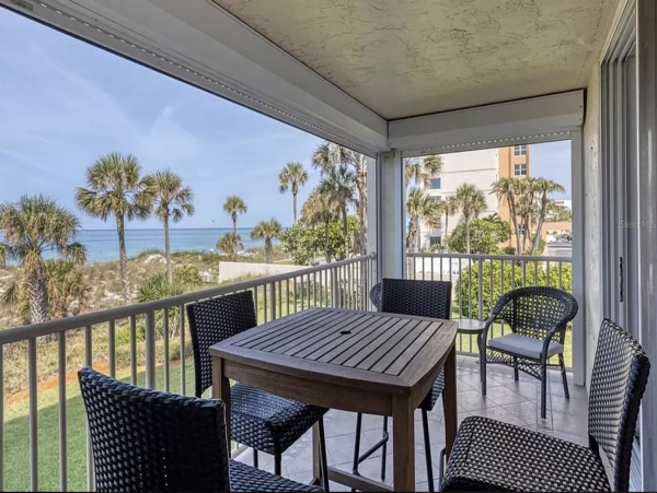 Longboat Key Full Gulf View Beach Condo 2 Bedrooms Plus Office