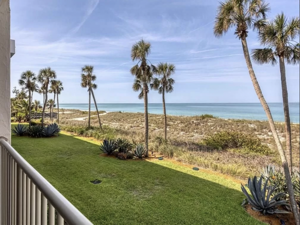 Longboat Key Full Gulf View Beach Condo 2 Bedrooms Plus Office