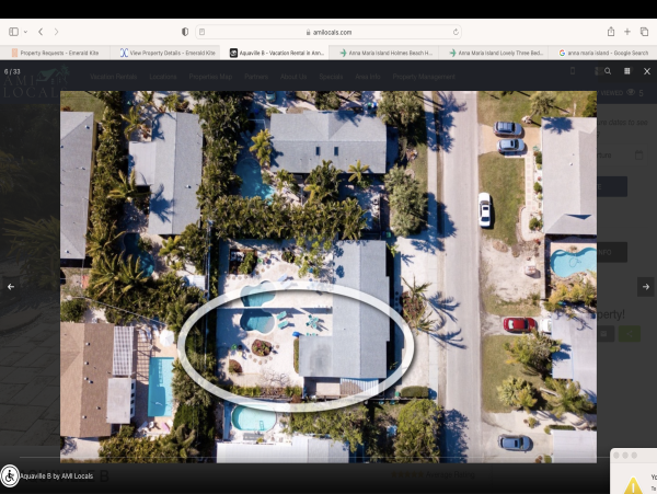 Anna Maria Island Vacation Duplex Three Bedroom with Pool