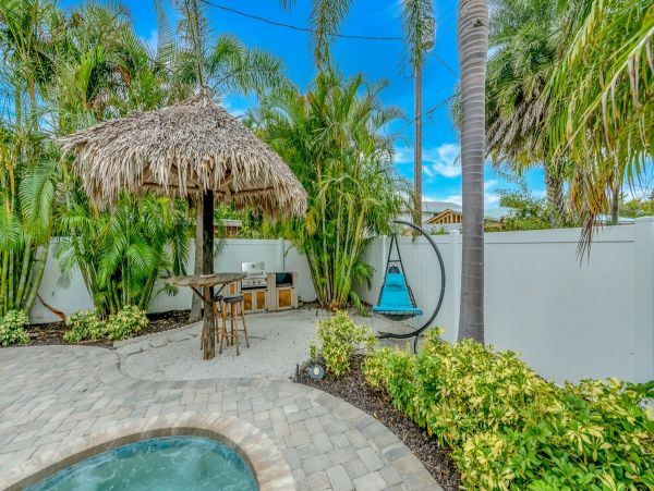 Walk to Beach Anna Maria Vacation Pool Home Two Bedroom