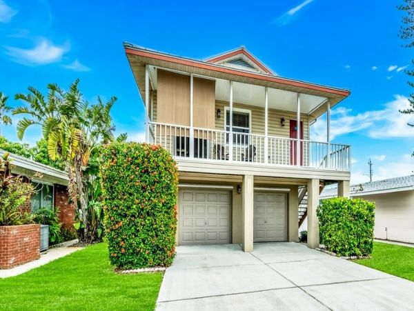 Walk to Beach Anna Maria Vacation Pool Home Two Bedroom