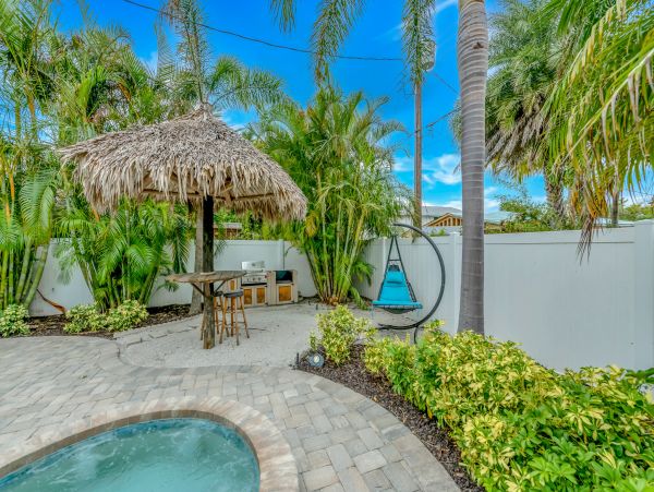 Walk to Beach Anna Maria Vacation Pool Home Two Bedroom