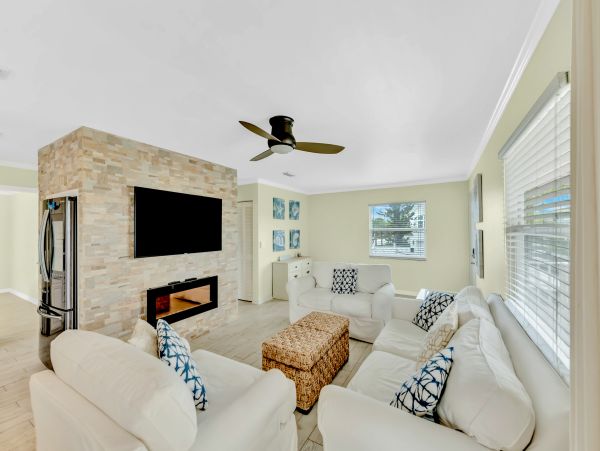 Walk to Beach Anna Maria Vacation Pool Home Two Bedroom
