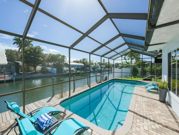 Canal Front Three Bedroom Vacation Home Sleeps 6